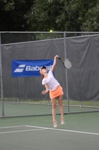 Setting goals improves your serving and your game.